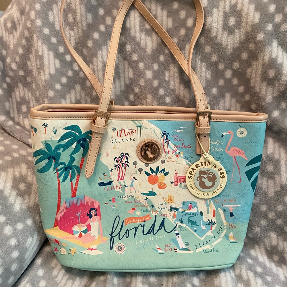 Spartina 449 Florida Small Tote Bag